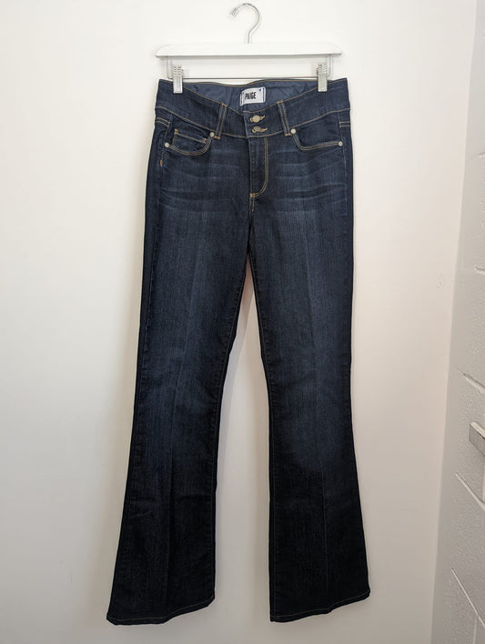 Paige Dark Wash Jeans - Size 29