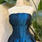 Daisy Teal Taffeta Bubble Skirt Dress