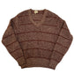 Dales Brown Boucle Knitted Sweater