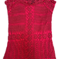 Le Chateau Pink Crochet Tank