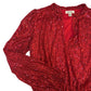 Tamara H Red Sequins Top