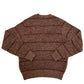 Dales Brown Boucle Knitted Sweater