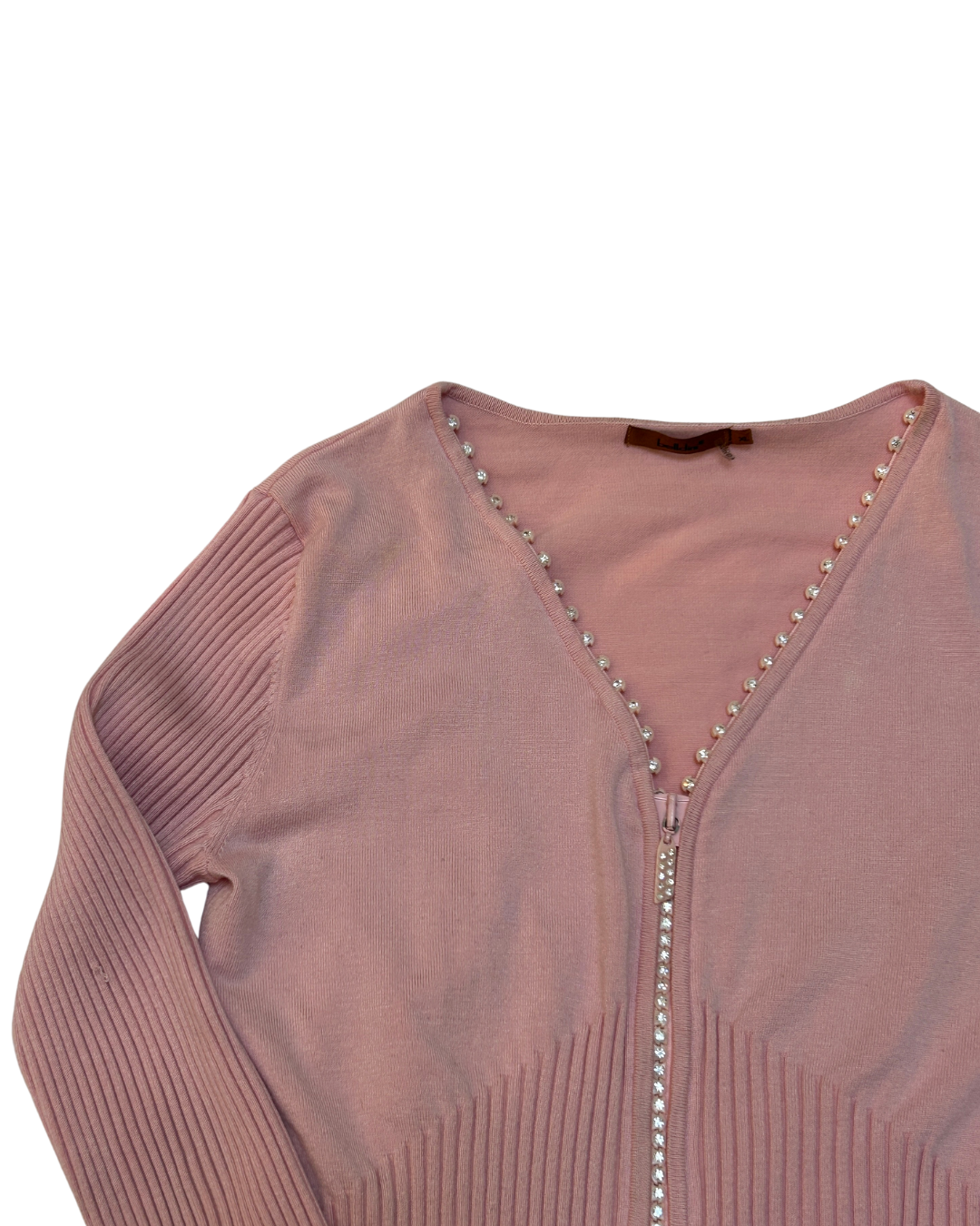 Belldini Baby Pink Rhinestone Sweater