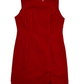 Braemar Red Linen-Like Tailored Dress