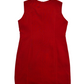 Braemar Red Linen-Like Tailored Dress