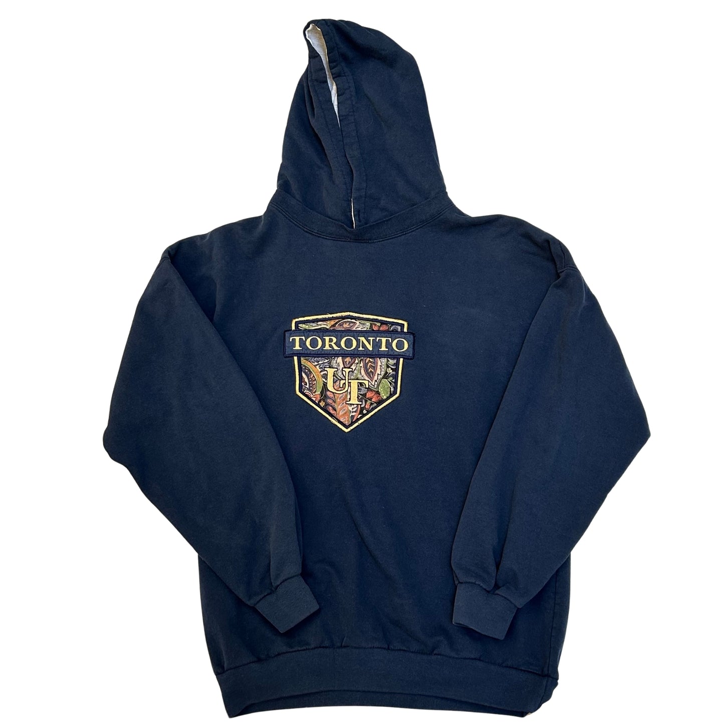 U Toronto Navy Patch Hoodie