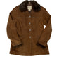 Cripple Creek Chocolate Brown Suede Coat