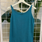 Eileen Fisher Teal Knit Tank