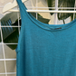 Eileen Fisher Teal Knit Tank