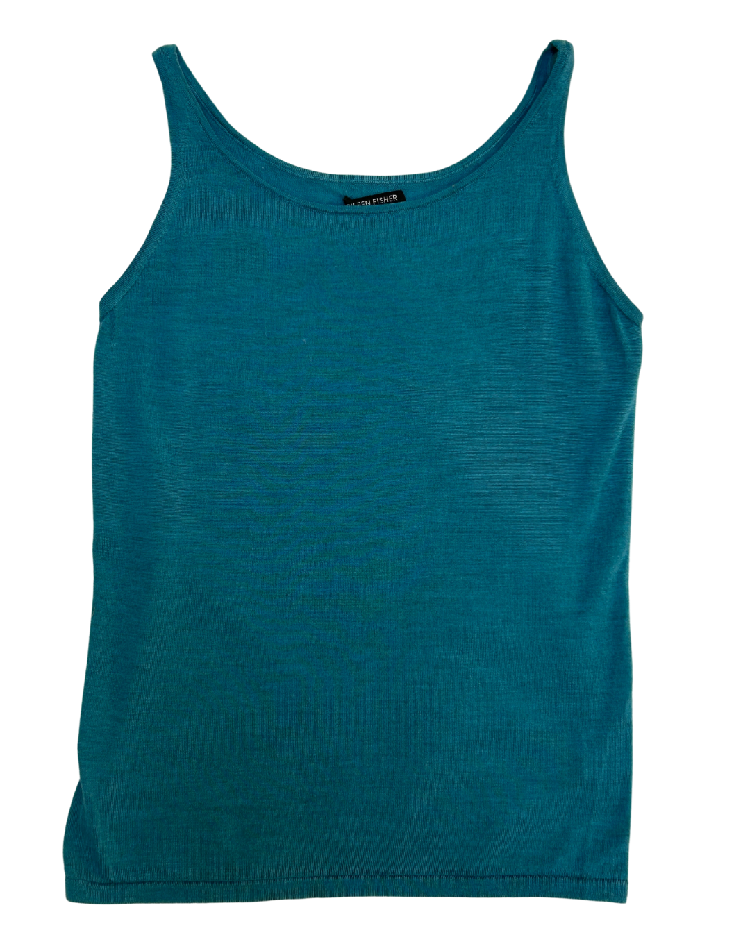 Eileen Fisher Teal Knit Tank