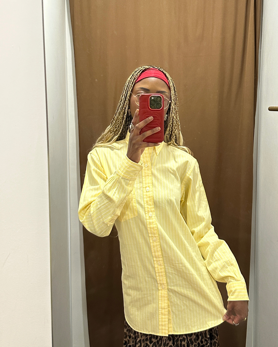 Brooks Brothers Yellow and White Button Down