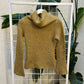 Ghajar Ghajar Yellow-Brown Boucle Turtleneck