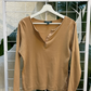 Ralph Lauren Light Brown Knit Top