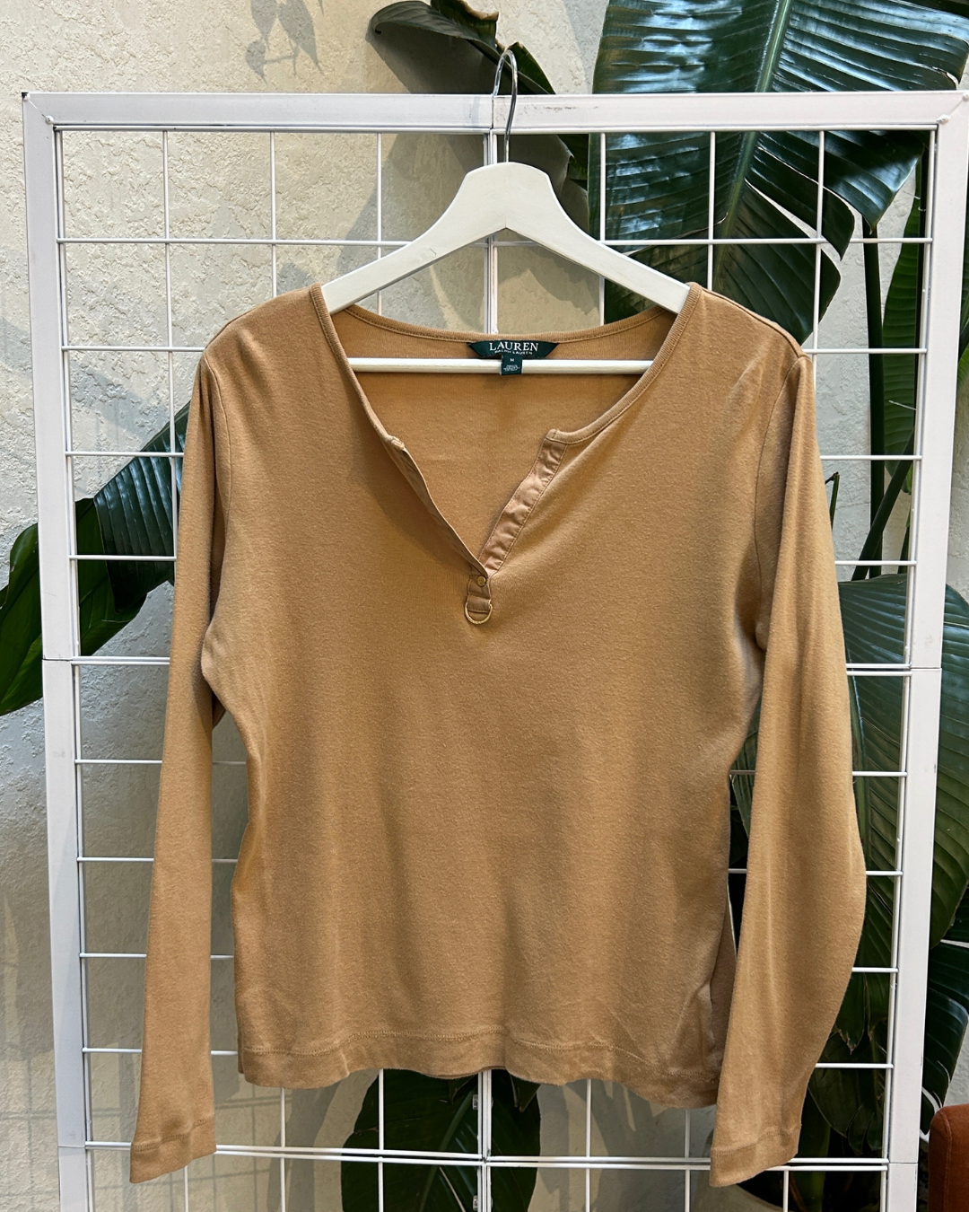 Ralph Lauren Light Brown Knit Top