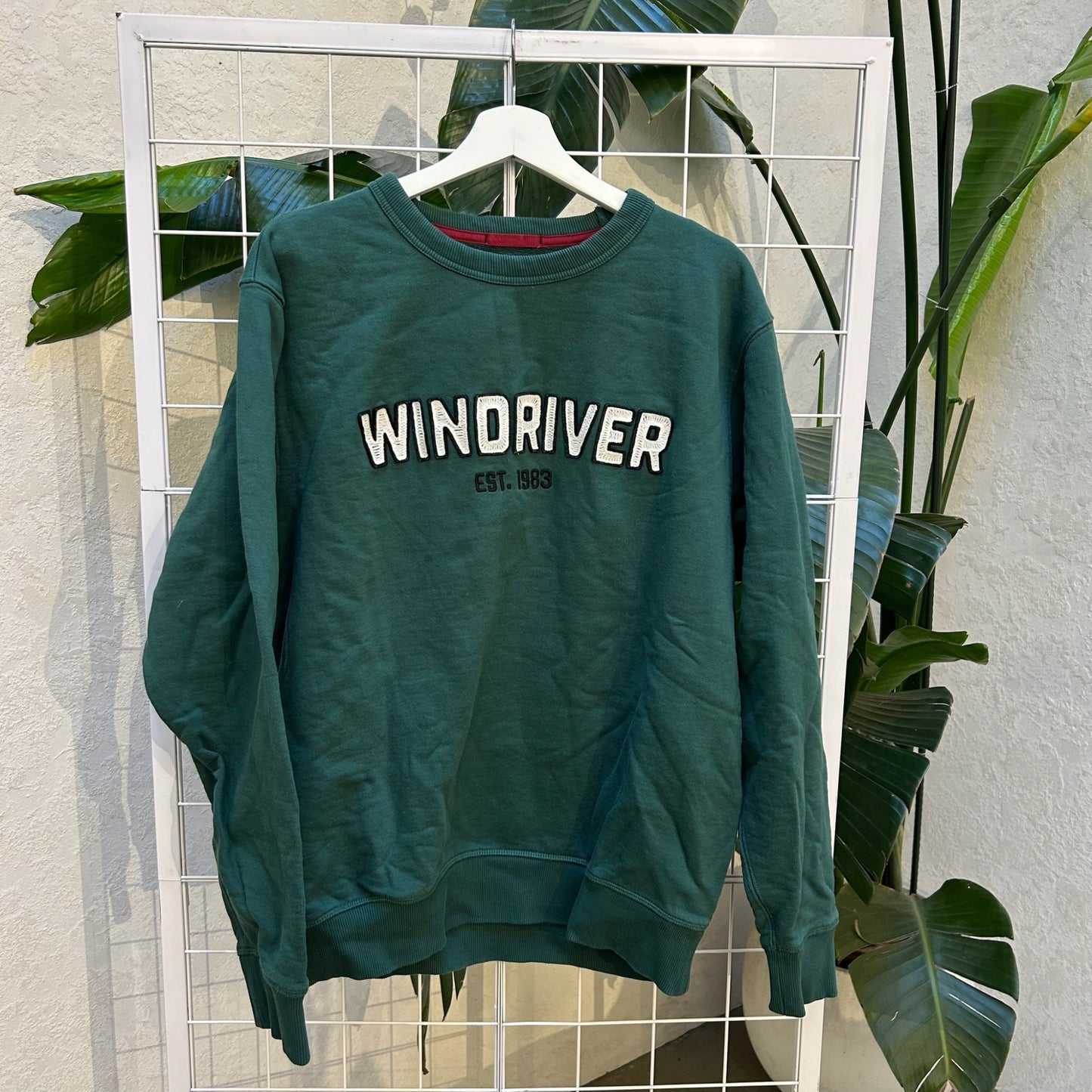 WindRiver Forest Green Crewneck