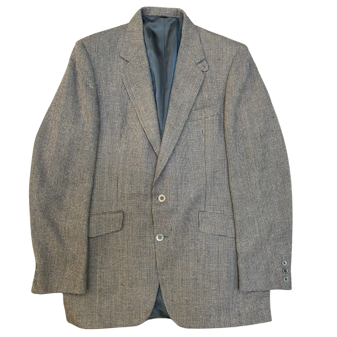 Savile Row Light Blue-Grey Wool Blazer