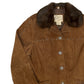 Cripple Creek Chocolate Brown Suede Coat