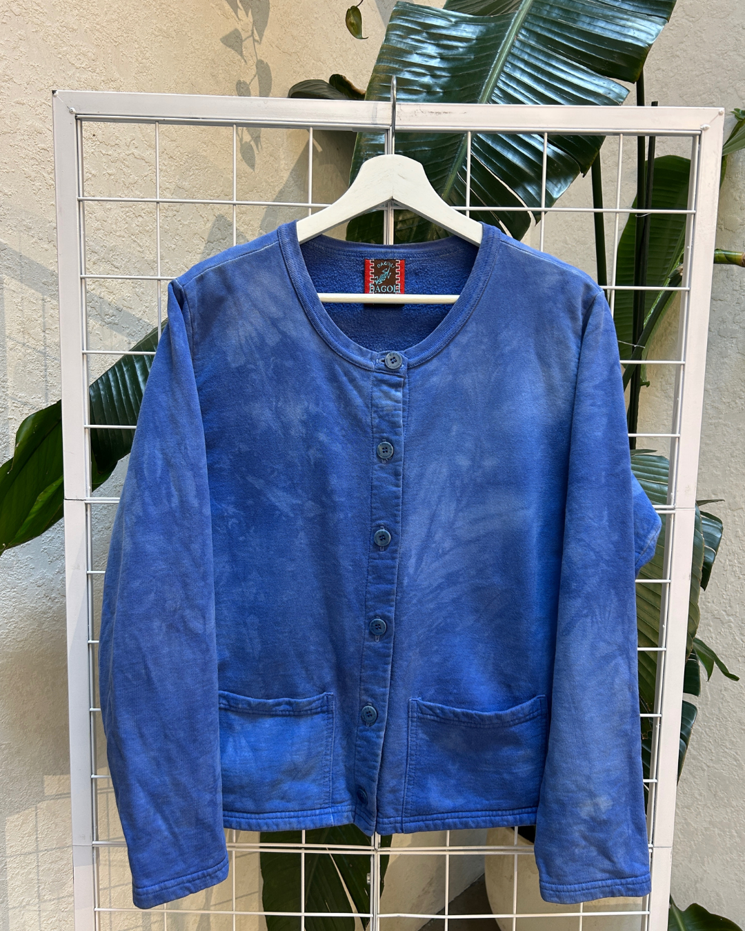 Dagoli Blue Tie Dyed Cardigan