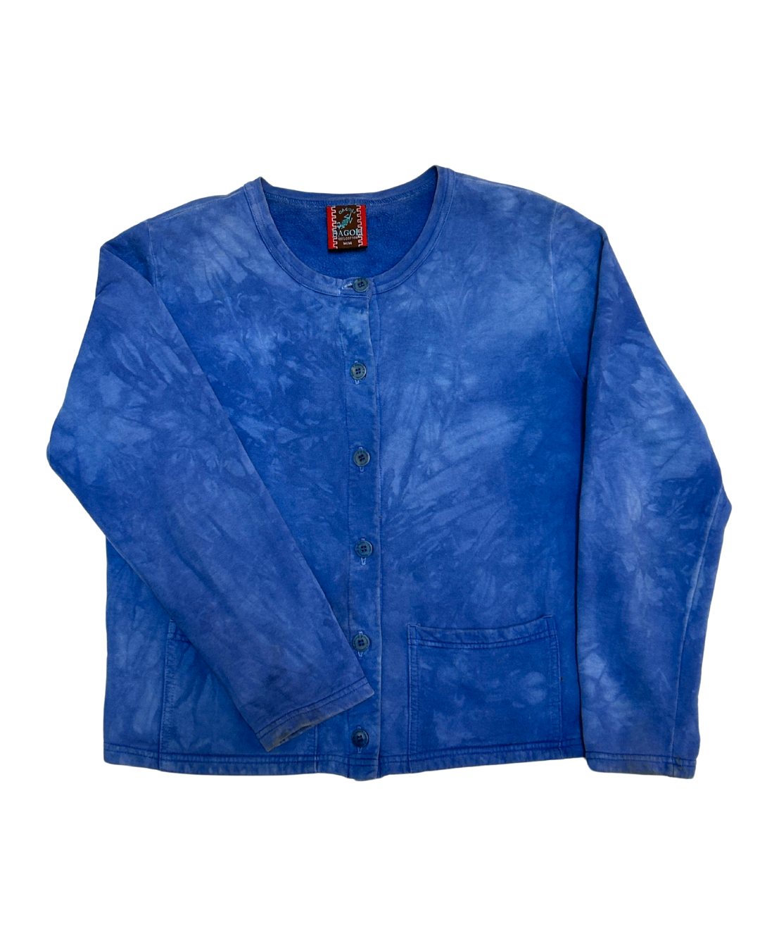 Dagoli Blue Tie Dyed Cardigan