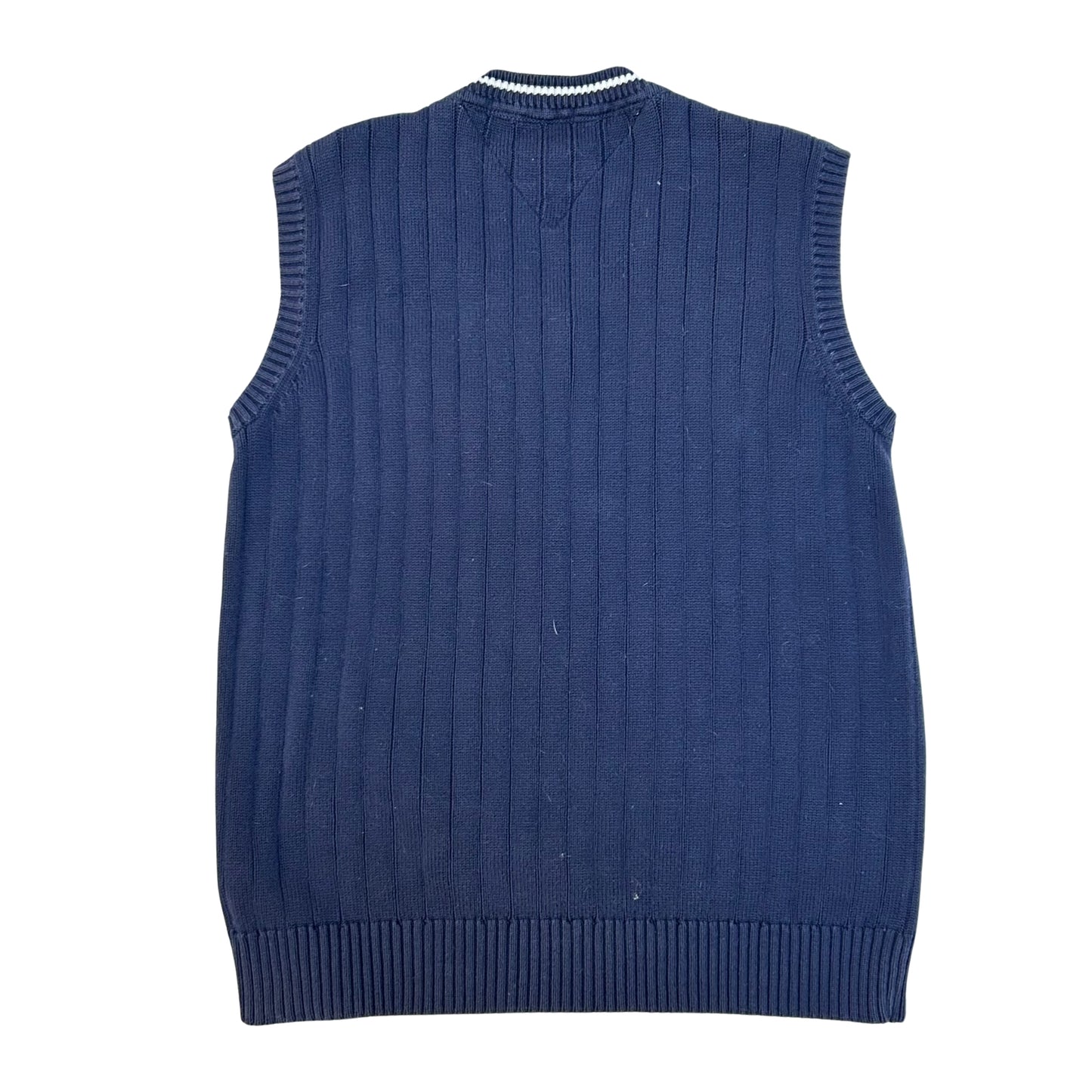 Tommy Hilfiger Navy Cable Knit Vest