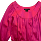 INC Fuchsia Satin Blouse