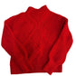 Banana Republic Bright Red Knitted Mockneck Sweater