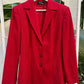 D'Oraz Red Tailored Blazer