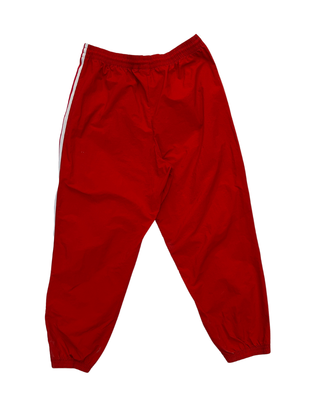 Adidas Red and White Track Pants