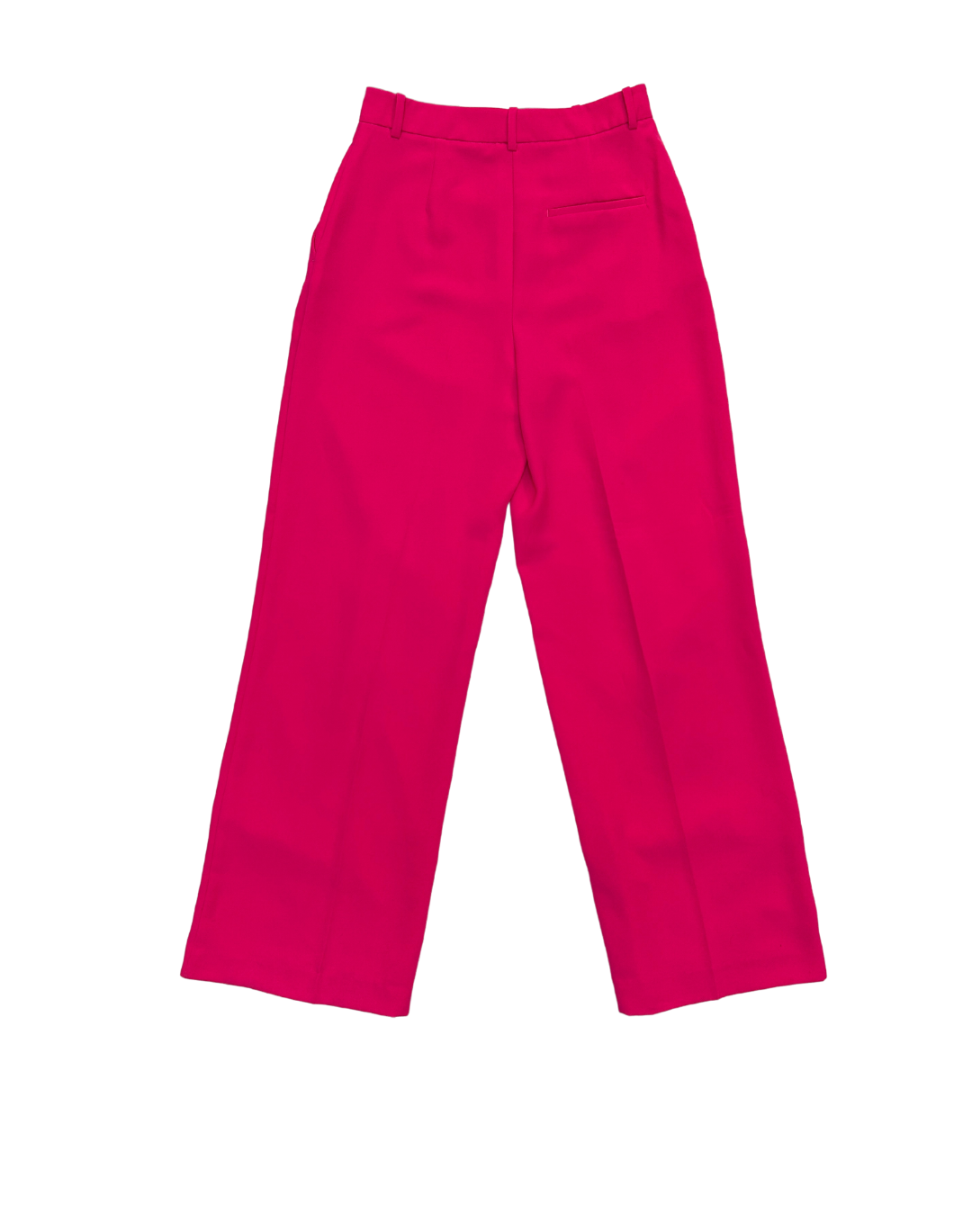 Zara Neon Pink Wide Leg Trousers