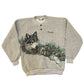 Degrees Grey Alaska Wolf Sweater