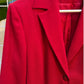 D'Oraz Red Tailored Blazer