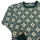 Boat House Row Green + Cream Holiday Sweater