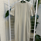 Vintage Beige Straight Dress