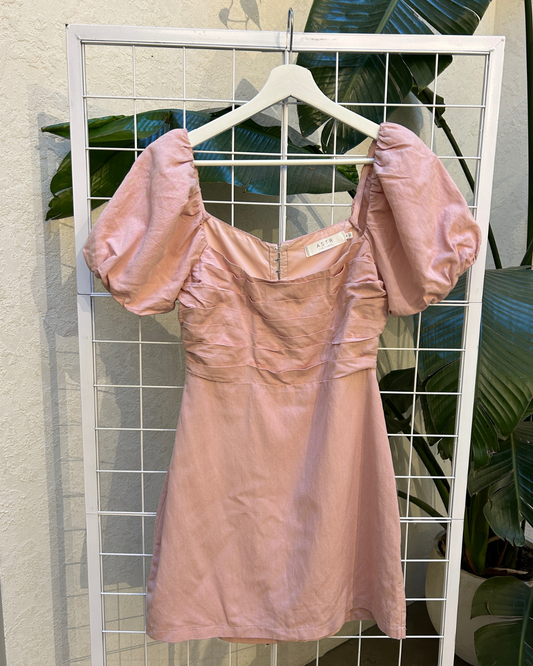 ASTR Dusty Rose Mini Dress