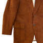 Samuelson Burnt Orange Faux Suede Blazer